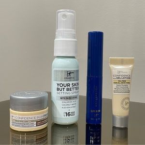 🚫sold on 3b@y🚫IT COSMETICS Setting Spray, Superhero Mascara, Confidence Cream